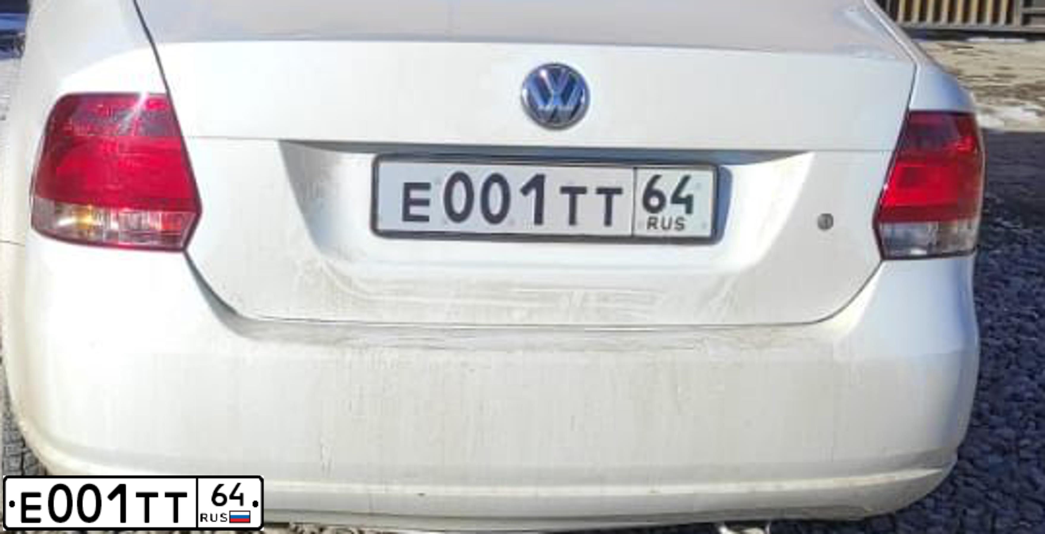 Фото автомобиля VOLKSWAGEN POLO, 2015 — госномер К616НР95. Цвет: Белый