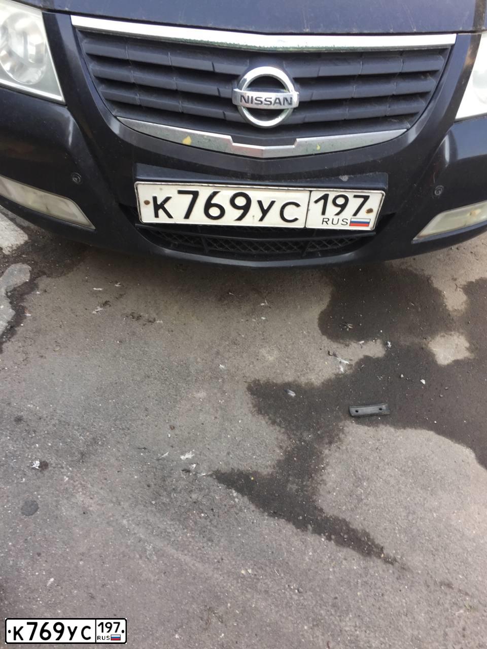 Фото автомобиля NISSAN ALMERA, 2006 — госномер О745СВ790. Цвет: ЧЕРНЫЙ