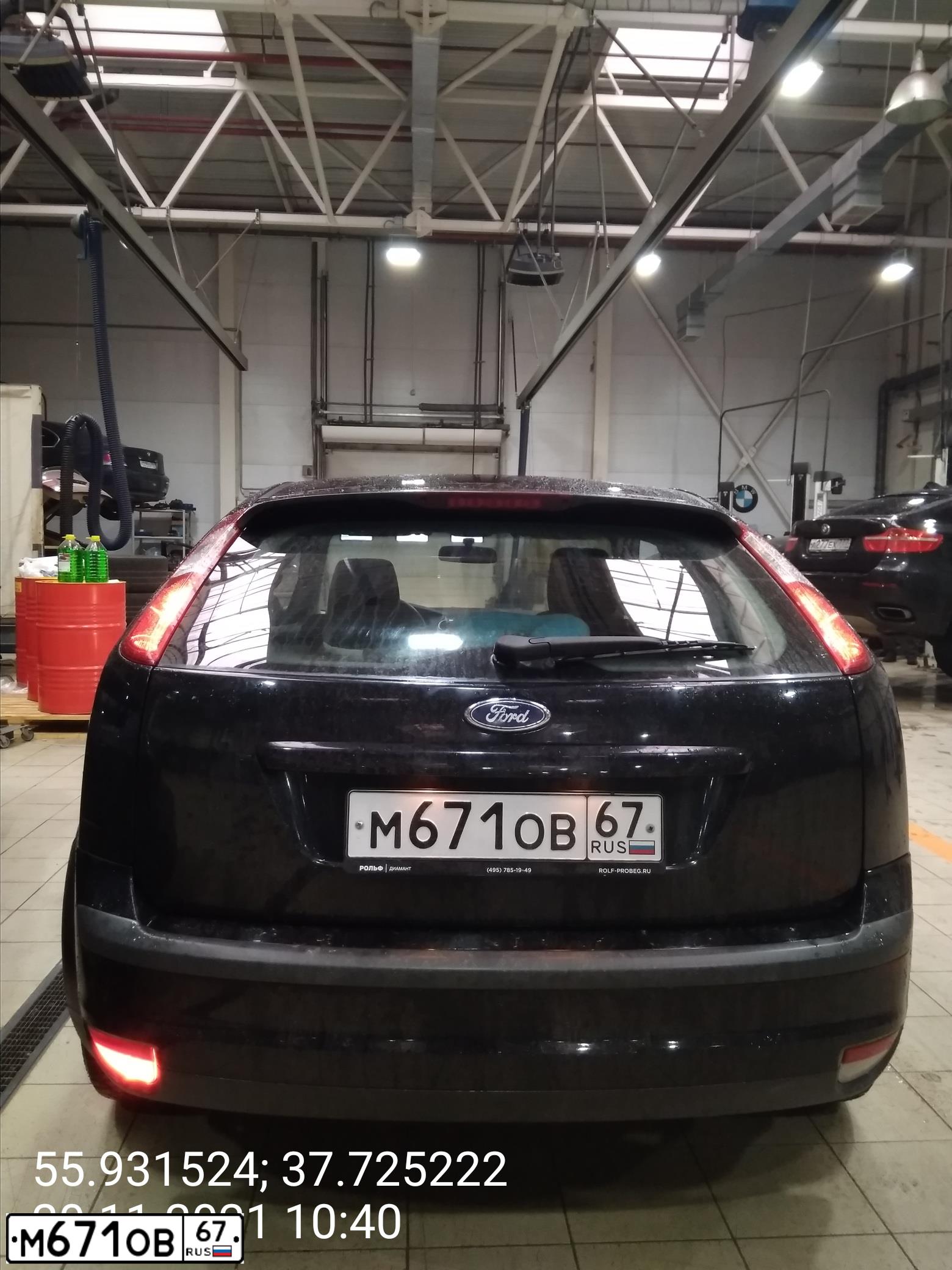 Фото автомобиля FORD FOCUS, 2005 — госномер У725ТМ790