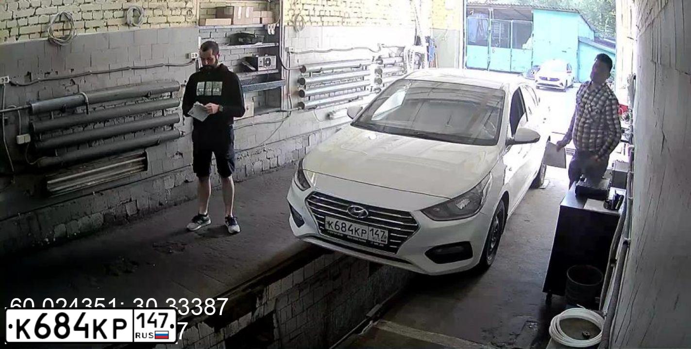 Фото автомобиля HYUNDAI SOLARIS, 2019 — госномер Т534ЕС198. Цвет: Белый