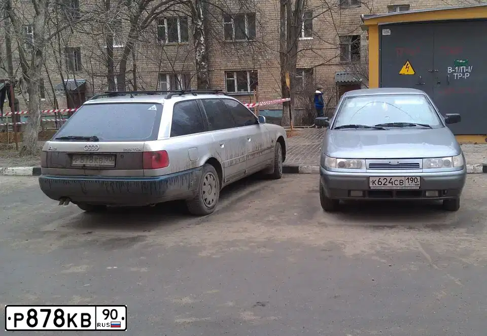 Фото автомобиля AUDI A6, 1995 — госномер К210АХ76