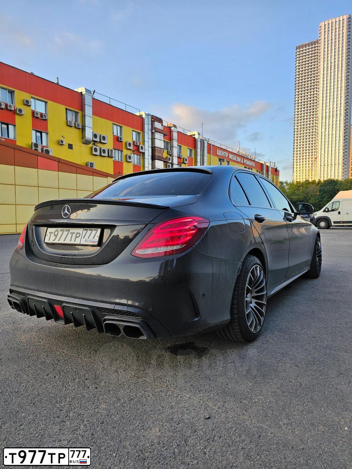 Фото автомобиля MERCEDES-BENZ C200, 2016 — госномер Р763РТ716