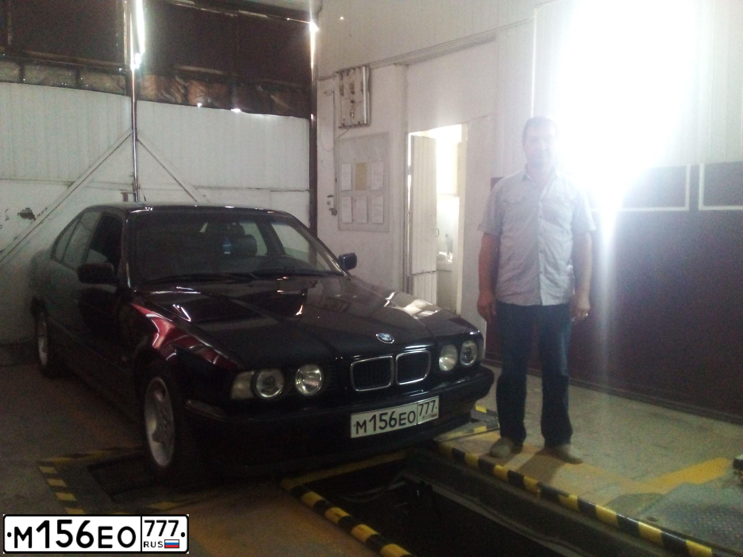 Фото автомобиля БМВ 525I, 1995 — госномер М381ТО82. Цвет: ЧЕРНЫЙ