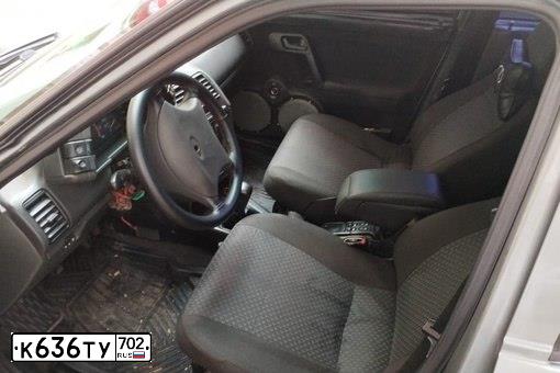 Фото автомобиля LADA 2110, 2006 — госномер К636ТУ702. Цвет: средний серо-зеленый металлик