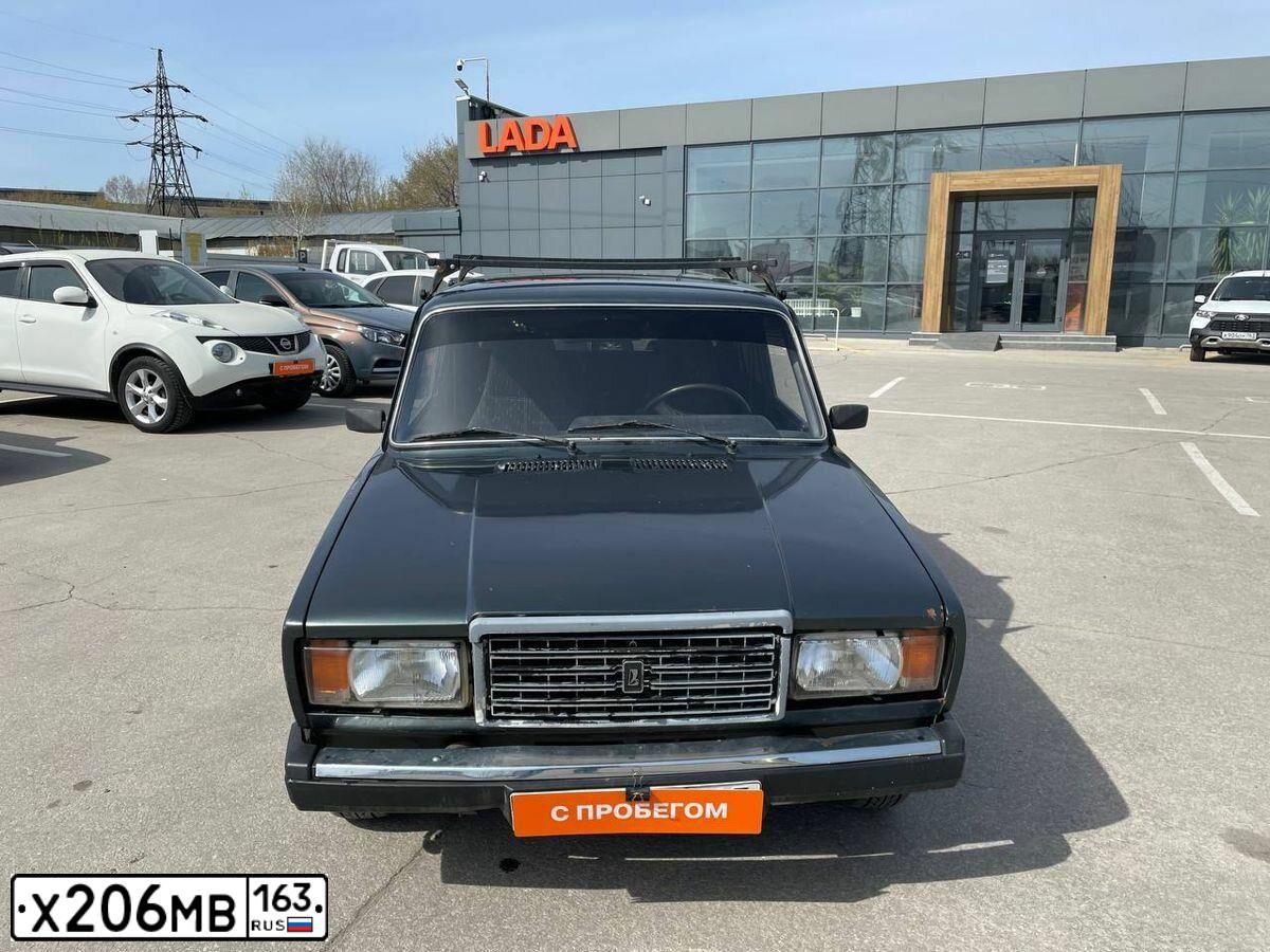 Фото автомобиля LADA 2107, 2010 — госномер О251ЕВ126. Цвет: СЕРО-СИНЕ-ЗЕЛЕНЫЙ