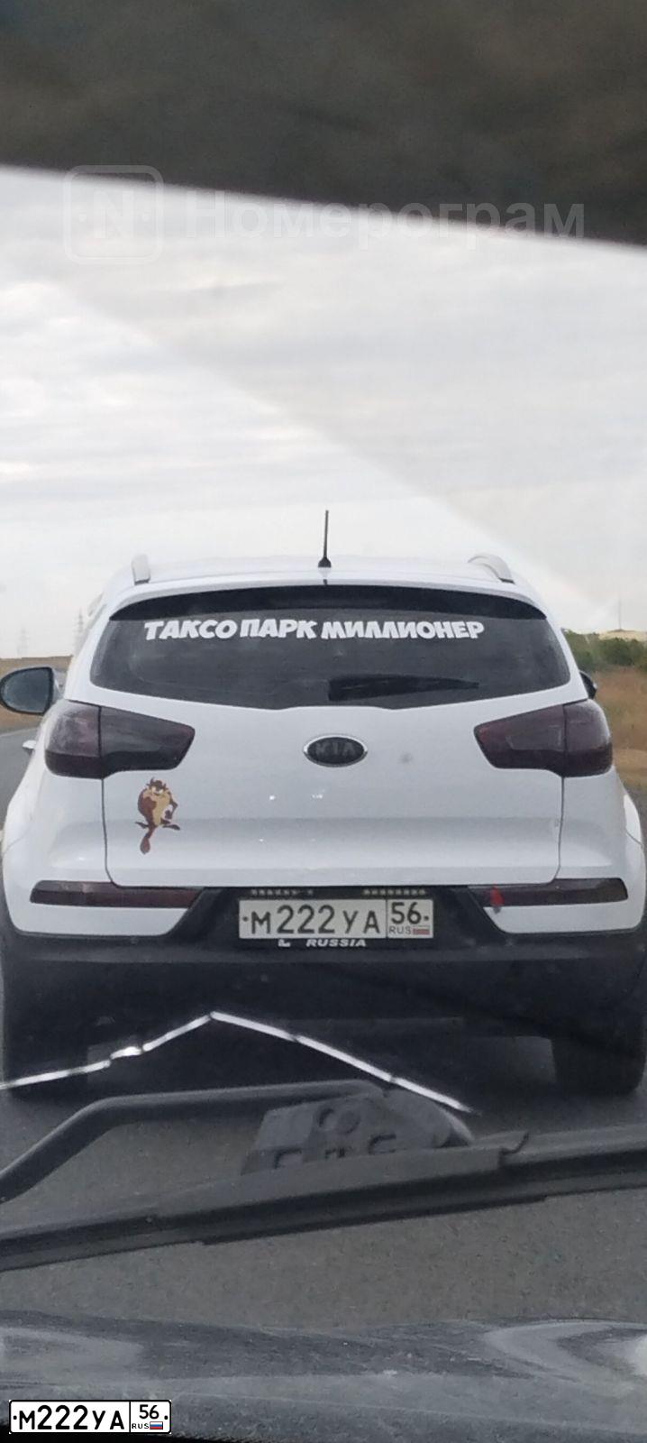 Фото автомобиля KIA SPORTAGE, 2013 — госномер М222УА56. Цвет: Белый