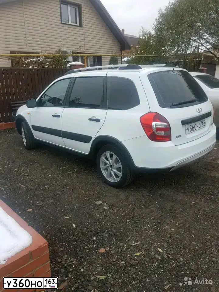 Фото автомобиля LADA 2194 KALINA, 2015 — госномер У360НО163. Цвет: Белый