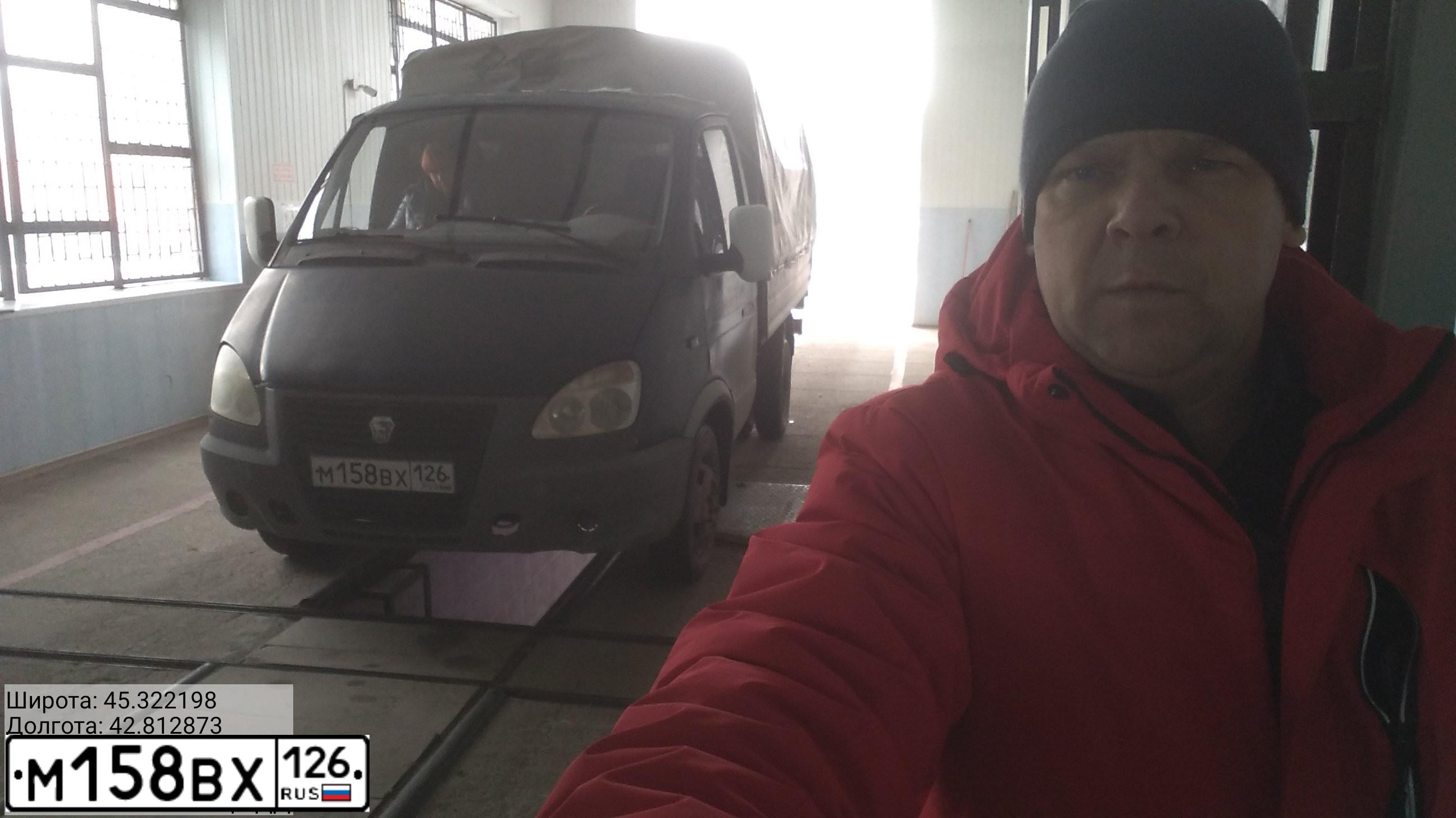 Фото автомобиля GAZ 3302 EL, 2004 — госномер М158ВХ126. Цвет: БАЛТИКА