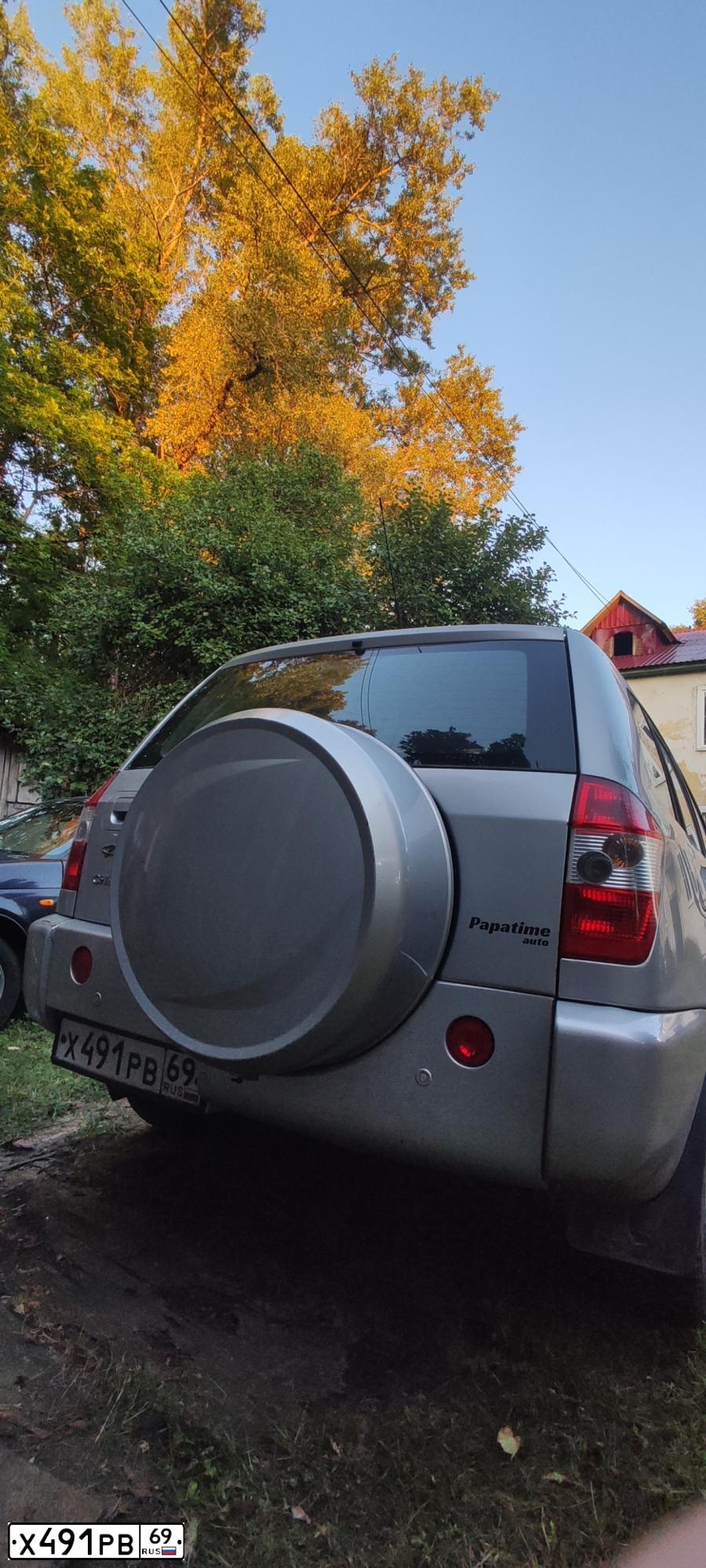 Фото автомобиля CHERY TIGGO, 2012 — госномер Х491РВ69. Цвет: СЕРЕБРИСТЫЙ