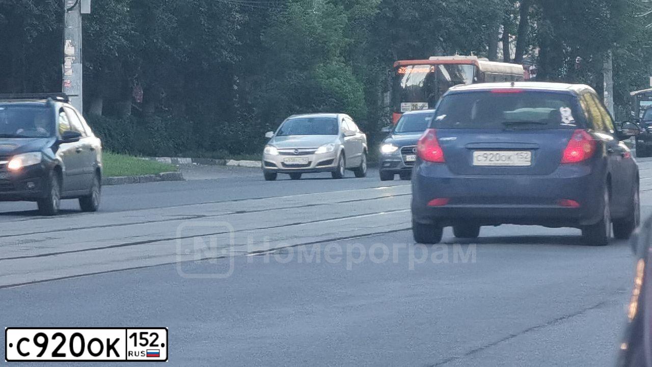 Фото автомобиля KIA CEE'D, 2008 — госномер С920ОК152. Цвет: синий