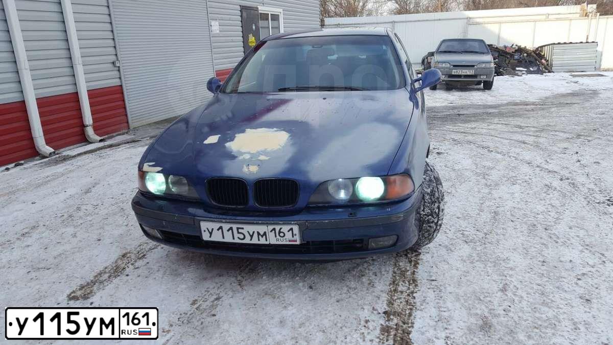 Фото автомобиля BMW SERIE 5, 1997 — госномер У115УМ161. Цвет: СИНИЙ