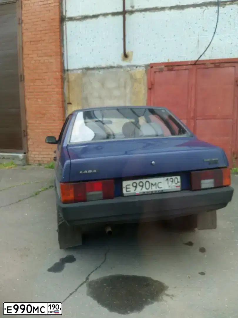 Фото автомобиля LADA 21099, 1999 — госномер О626СТ71