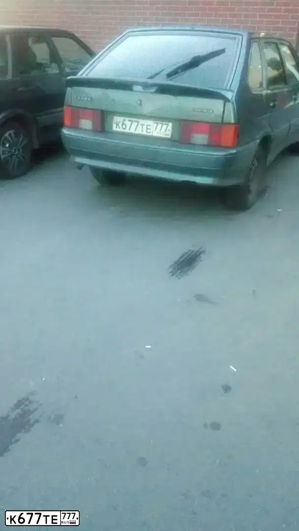 Фото автомобиля LADA 2114 SAMARA, 2006 — госномер К677ТЕ777. Цвет: Сине-зеленый