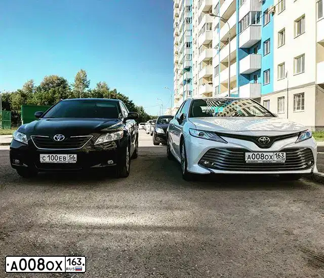 Фото автомобиля TOYOTA CAMRY, 2009 — госномер А797ОВ763