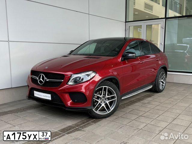 Фото автомобиля MERCEDES GLE-KLASSE, 2018 — госномер Т959ОТ152. Цвет: Красный