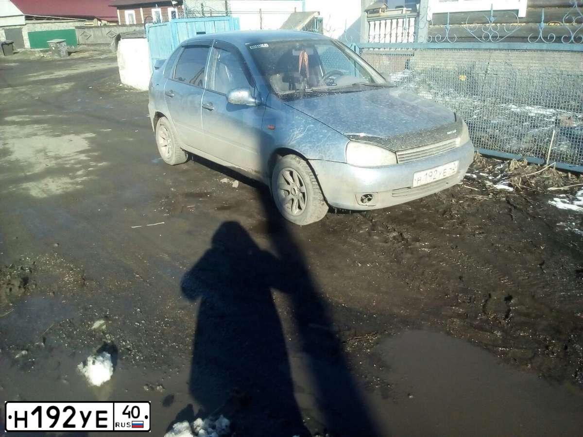 Фото автомобиля VOLVO 740, 1989 — госномер Н192УЕ40. Цвет: СИНИЙ