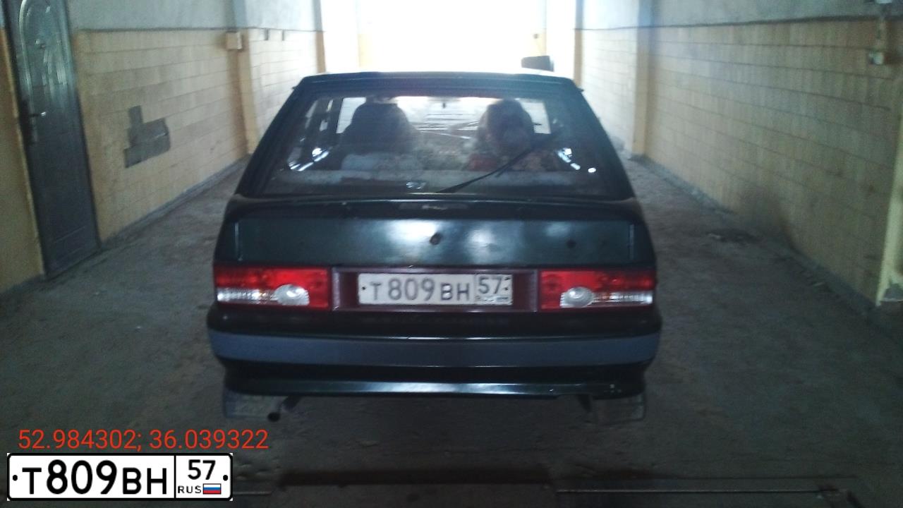 Фото автомобиля LADA 2114, 2004 — госномер Р079НН32. Цвет: Темно-зеленый