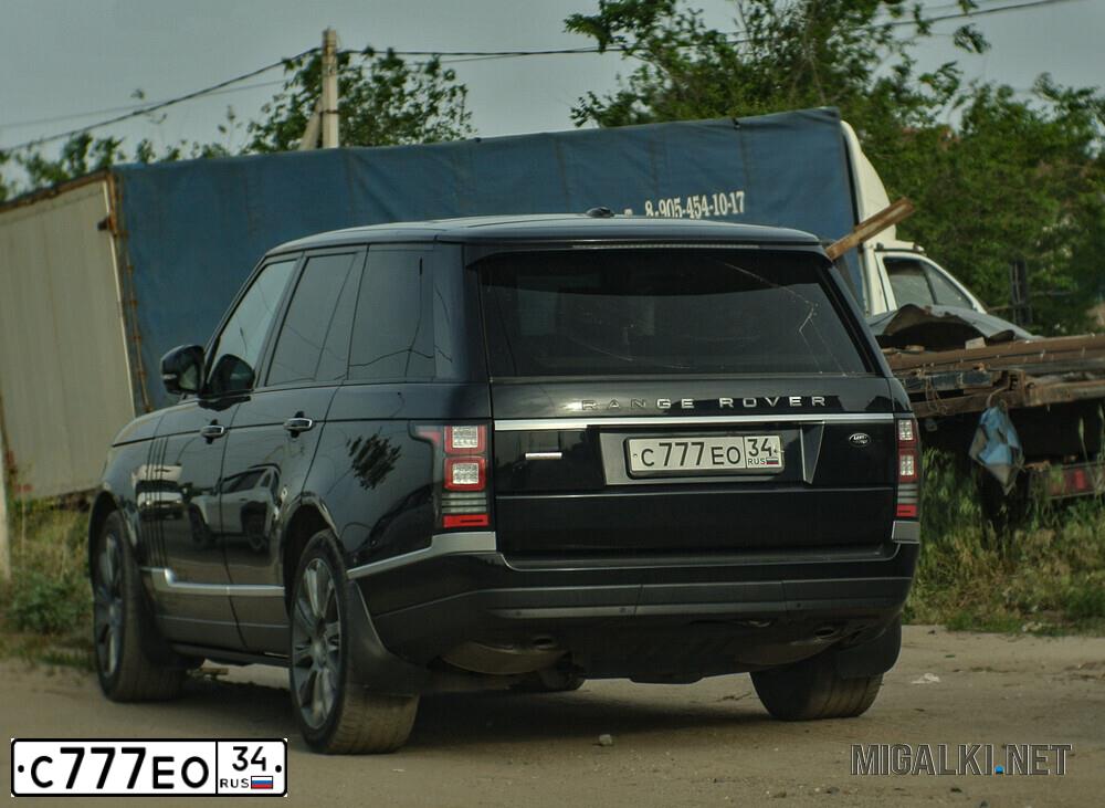 Фото автомобиля TOYOTA LANDCRUISER, 2012 — госномер Р034ММ34. Цвет: ЧЕРНЫЙ