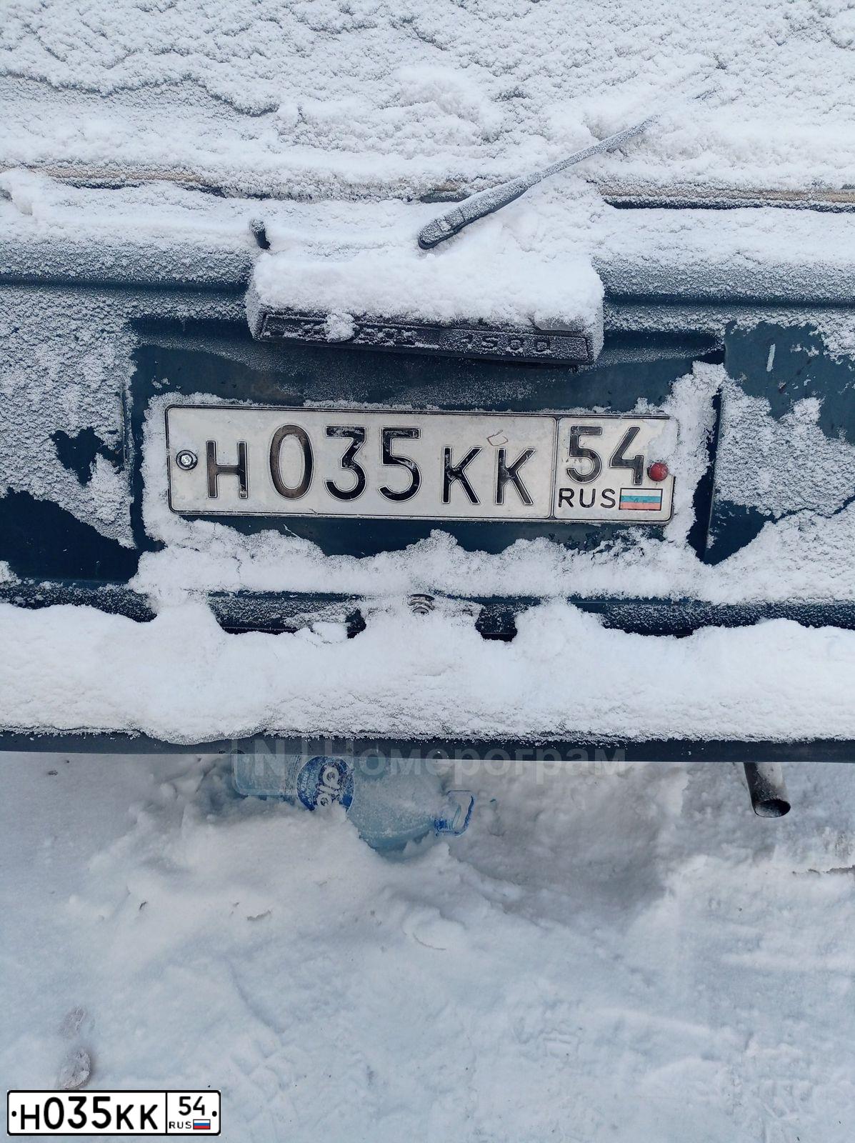 Фото автомобиля LADA 2104, 1997 — госномер Н035КК54. Цвет: МУРЕНА