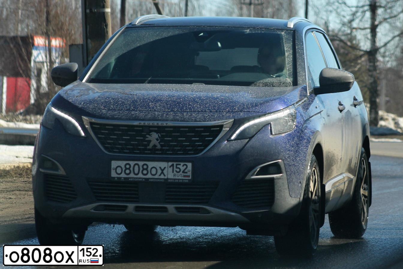 Фото автомобиля CITROEN DS4, 2013 — госномер О808ОХ152. Цвет: Коричневый