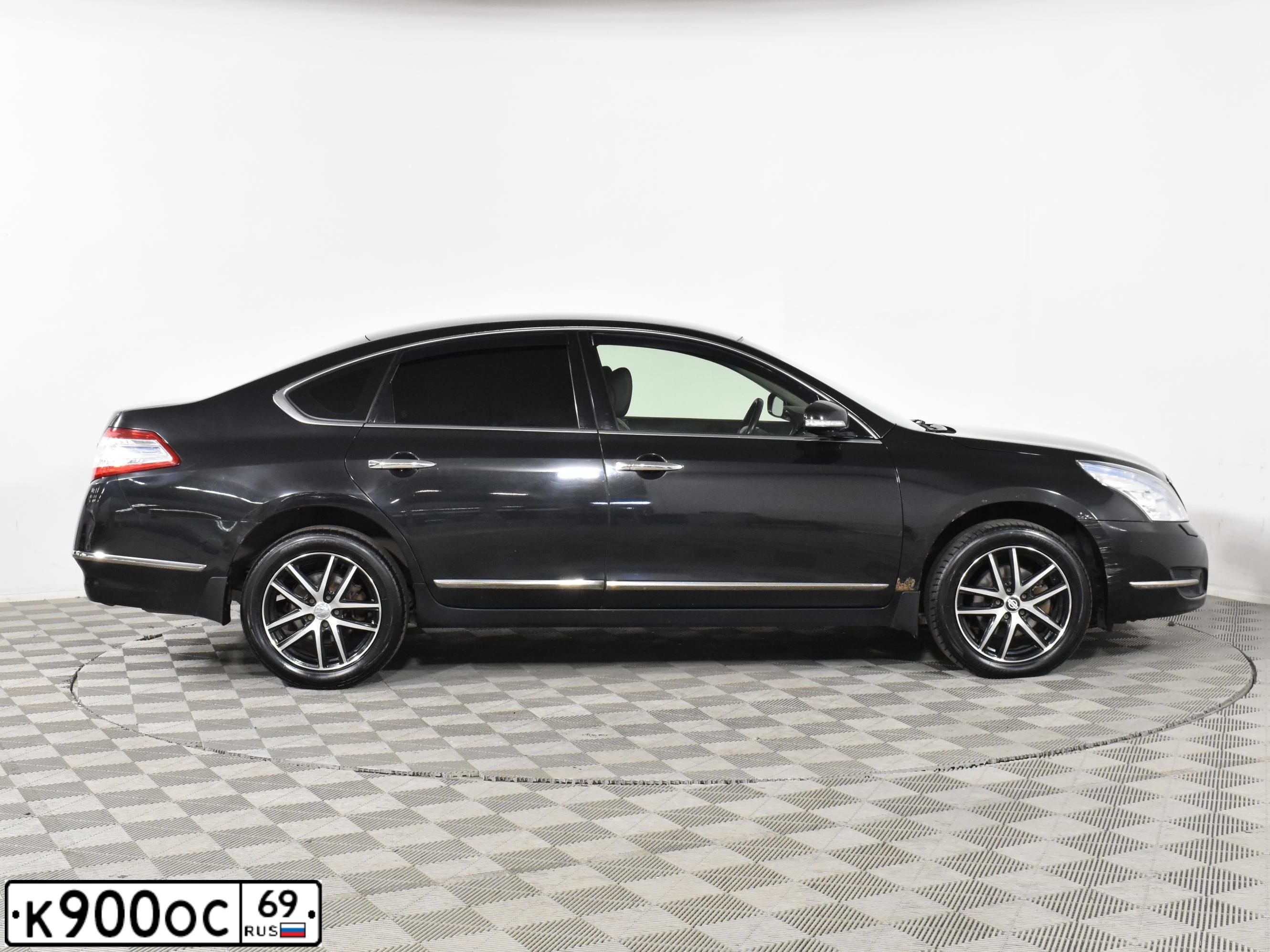 Фото автомобиля NISSAN TEANA, 2012 — госномер К900ОС69. Цвет: ЧЕРНЫЙ