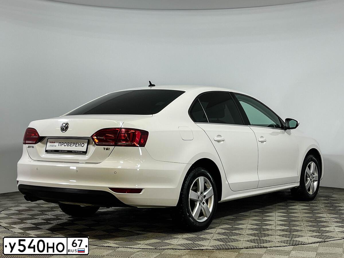 Фото автомобиля VOLKSWAGEN JETTA, 2014 — госномер О265СС716. Цвет: Белый