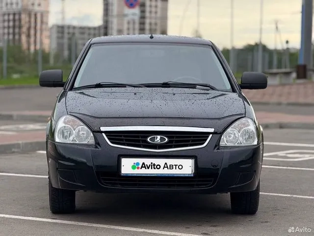 Фото автомобиля LADA 2170 PRIORA, 2012 — госномер К011АВ37. Цвет: Сине-Черный