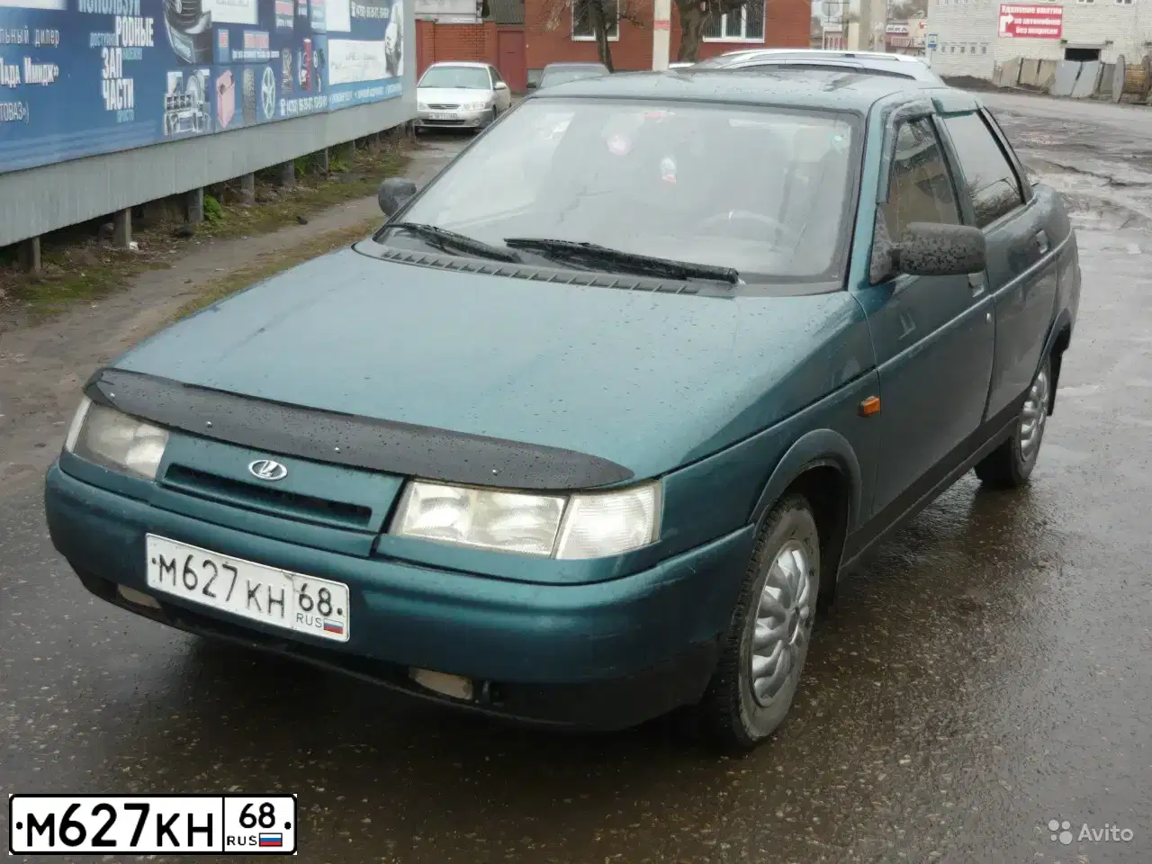 Фото автомобиля DAEWOO NEXIA, 2010 — госномер У554ЕН48. Цвет: Серебристый