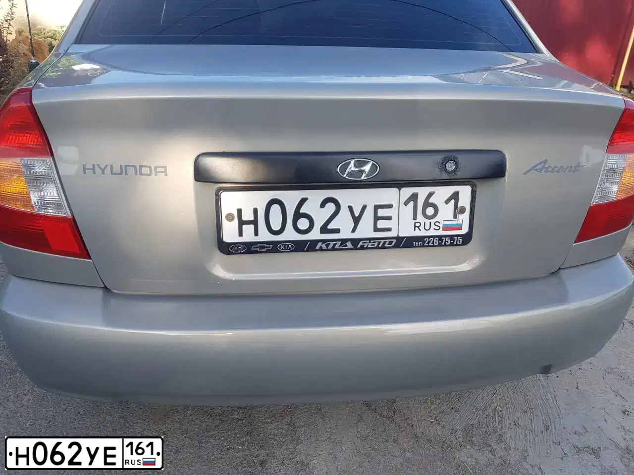Фото автомобиля TAGAZ Z ACCENT, 2008 — госномер Н062УЕ161. Цвет: БЕЖЕВЫЙ СВЕТЛЫЙ