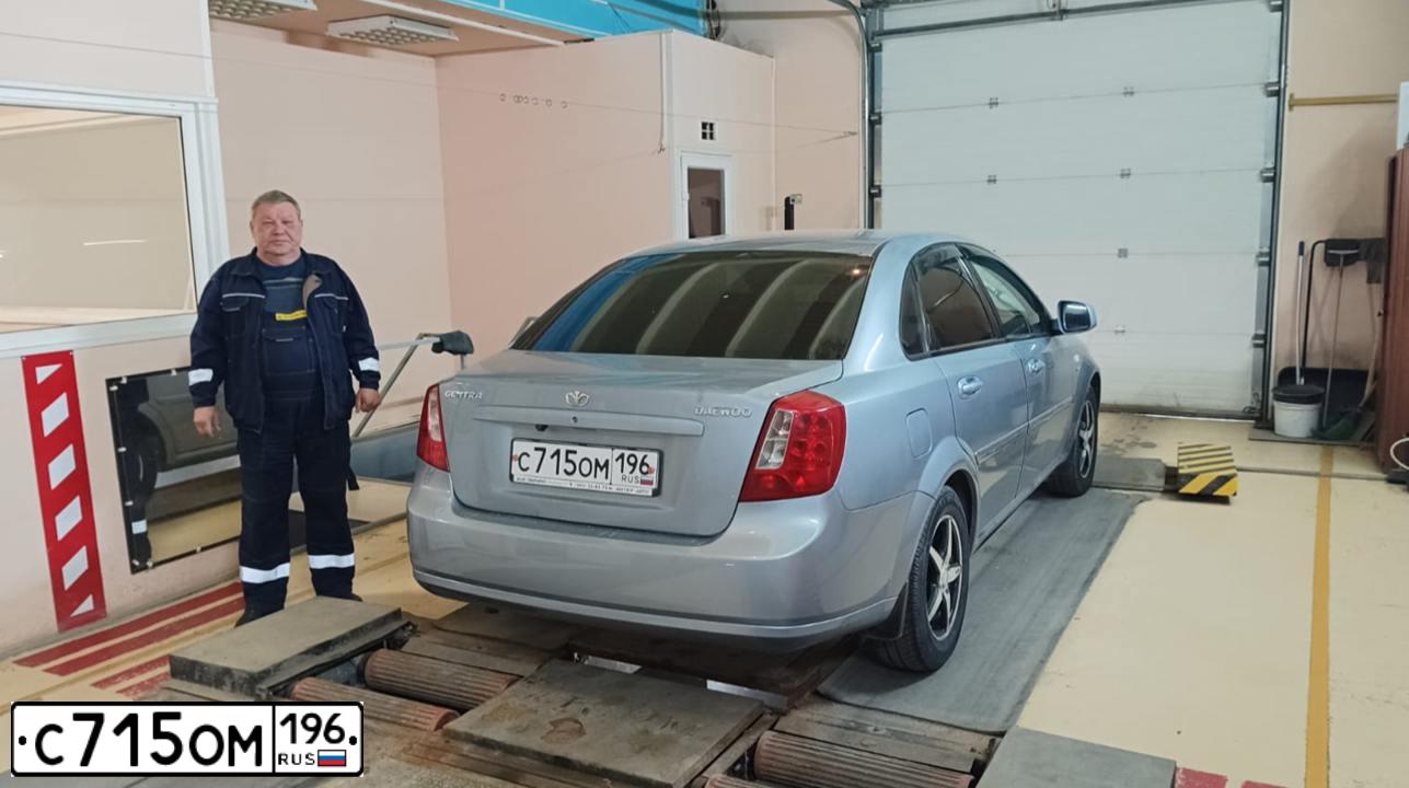 Фото автомобиля DAEWOO GENTRA, 2013 — госномер А866ТК172. Цвет: СЕРО-ГОЛУБОЙ
