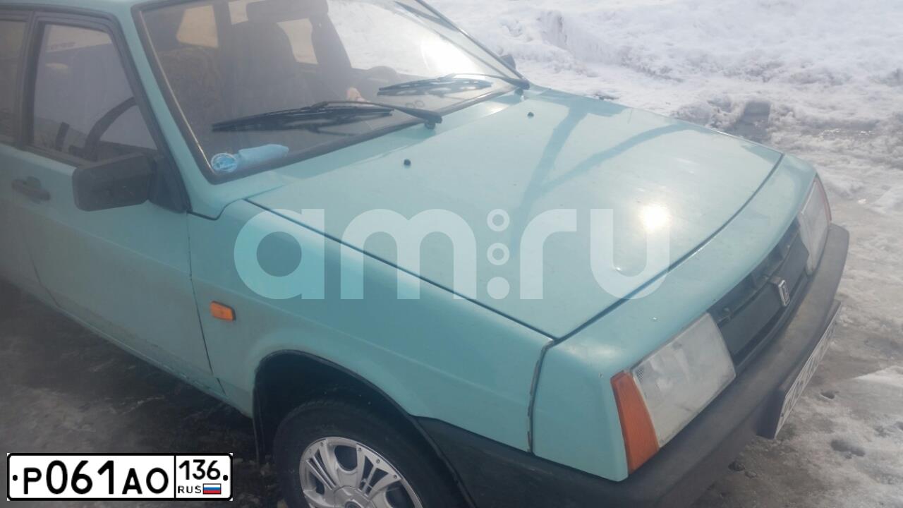 Фото автомобиля LADA 2109 SAMARA, 1993 — госномер Т355КУ36. Цвет: ЧЕРНИКА МЕТАЛЛИК