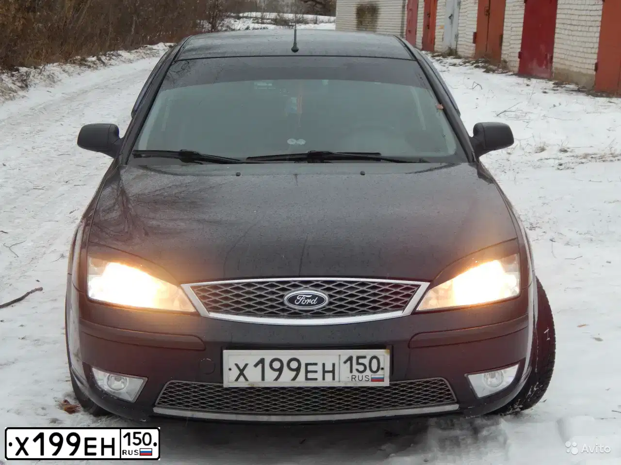 Фото автомобиля FORD MONDEO, 2007 — госномер Р264КР152. Цвет: ЧЕРНЫЙ