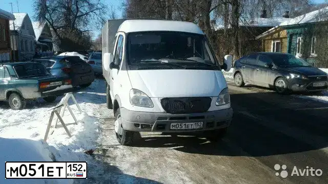 Фото автомобиля GAZ 3302 EL, 2005 — госномер М051ЕТ152. Цвет: Белый