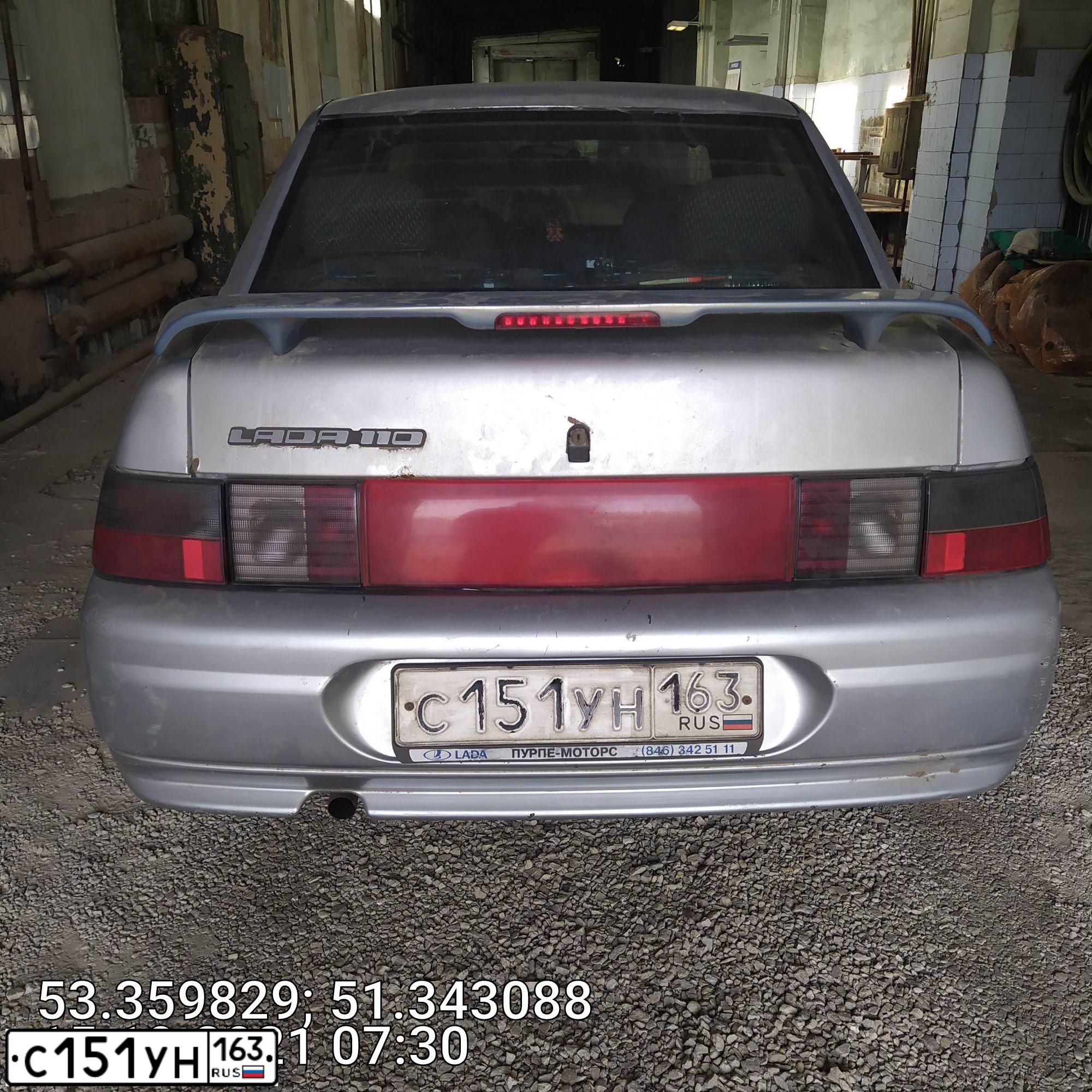 Фото автомобиля LADA 2110 LADA, 2002 — госномер С151УН163. Цвет: СНЕЖНАЯ КОРОЛЕВА