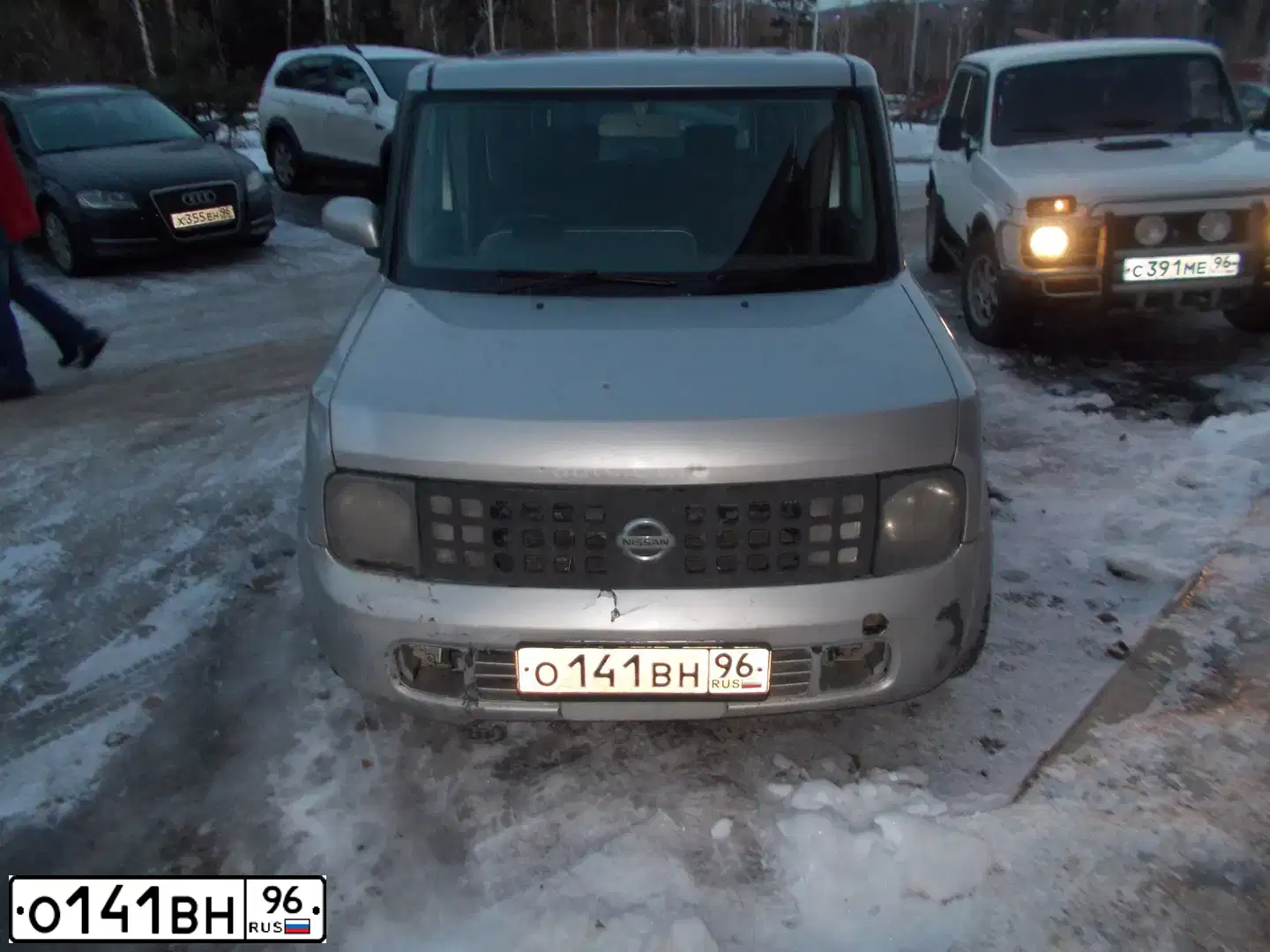 Фото автомобиля LADA 2109 SAMARA, 2000 — госномер О141ВН96. Цвет: СЕРЫЙ
