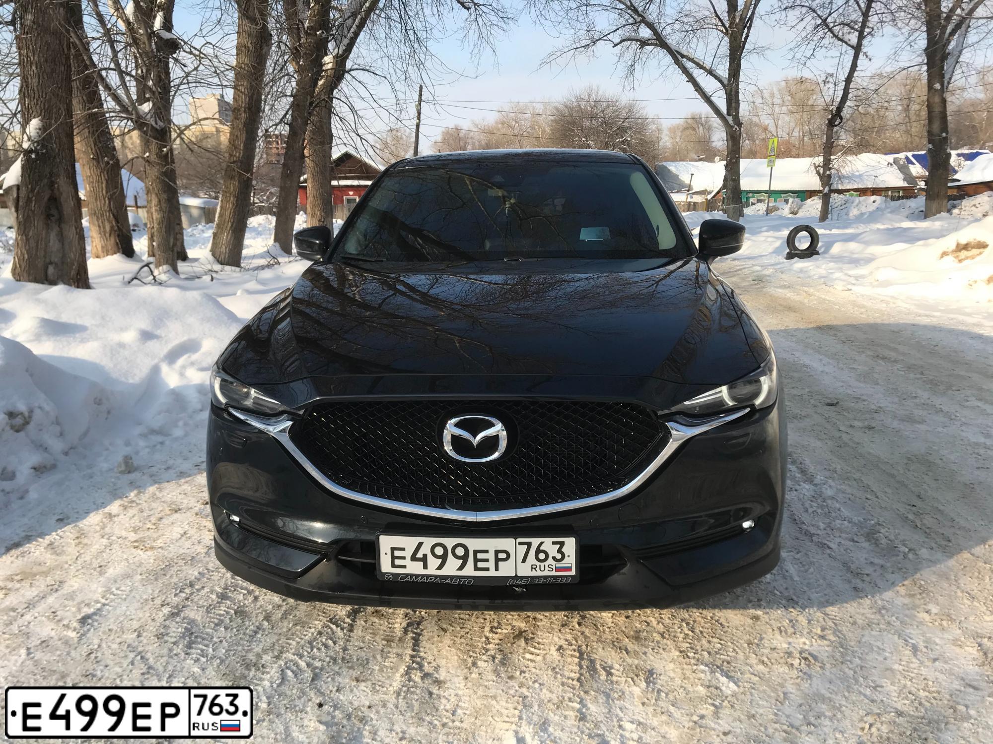Фото автомобиля MAZDA CX-5, 2019 — госномер А003КС716. Цвет: ЧЕРНЫЙ
