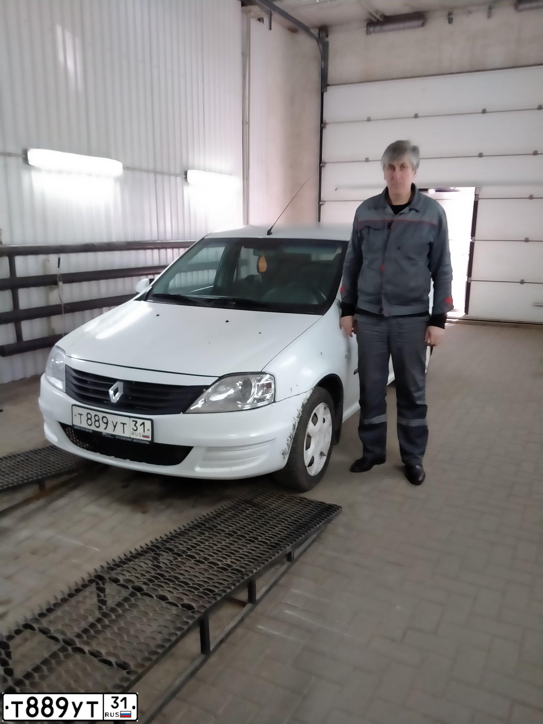 Фото автомобиля RENAULT LOGAN, 2013 — госномер С227ЕА181