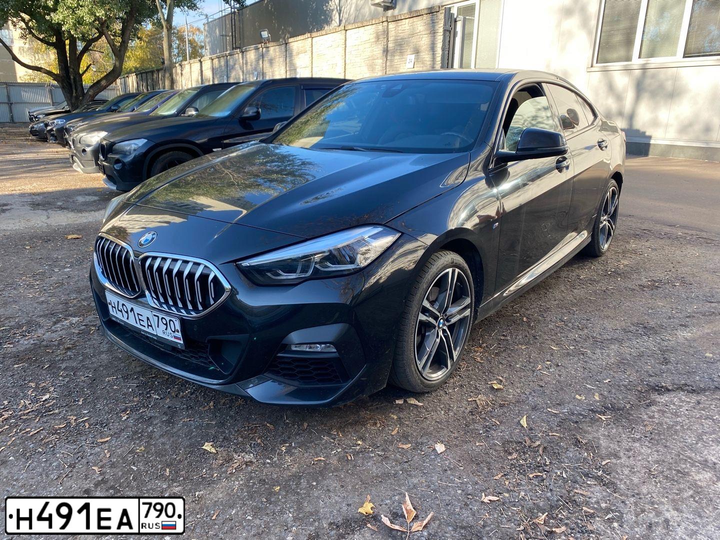 Фото автомобиля BMW SERIE 2, 2020 — госномер Н166ОА193. Цвет: ЧЕРНЫЙ