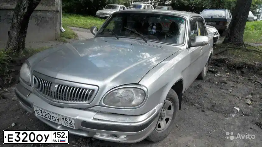 Фото автомобиля GAZ 3110 WOLGA, 2007 — госномер Х347ХО12. Цвет: БУРАН