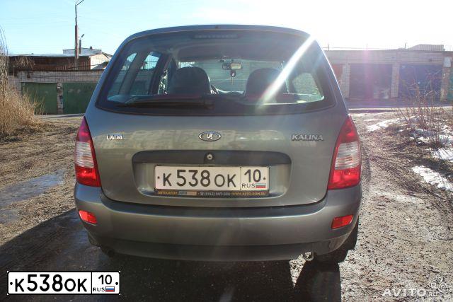 Фото автомобиля LADA 1117 KALINA, 2010 — госномер К538ОК10. Цвет: ТЕМНО-СЕРЫЙ МЕТАЛЛИК