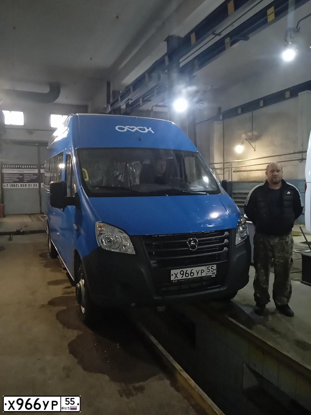 Фото автомобиля ГАЗ GAZELLE NEXT А65R32, 2023 — госномер Х966УР55