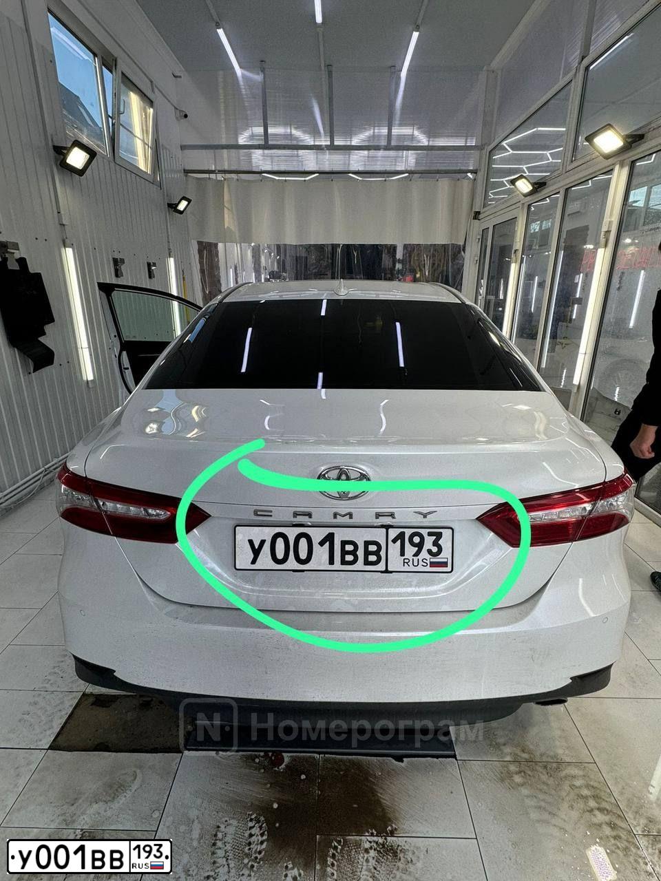 Фото автомобиля HYUNDAI SOLARIS, 2018 — госномер В868РН01. Цвет: Белый
