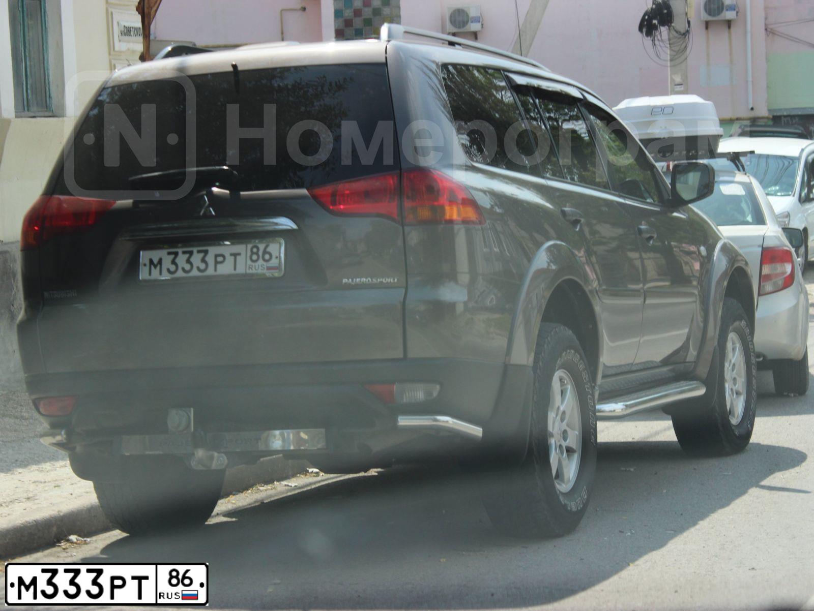 Фото автомобиля TOYOTA AURIS, 2007 — госномер М333РТ86. Цвет: СЕРЫЙ