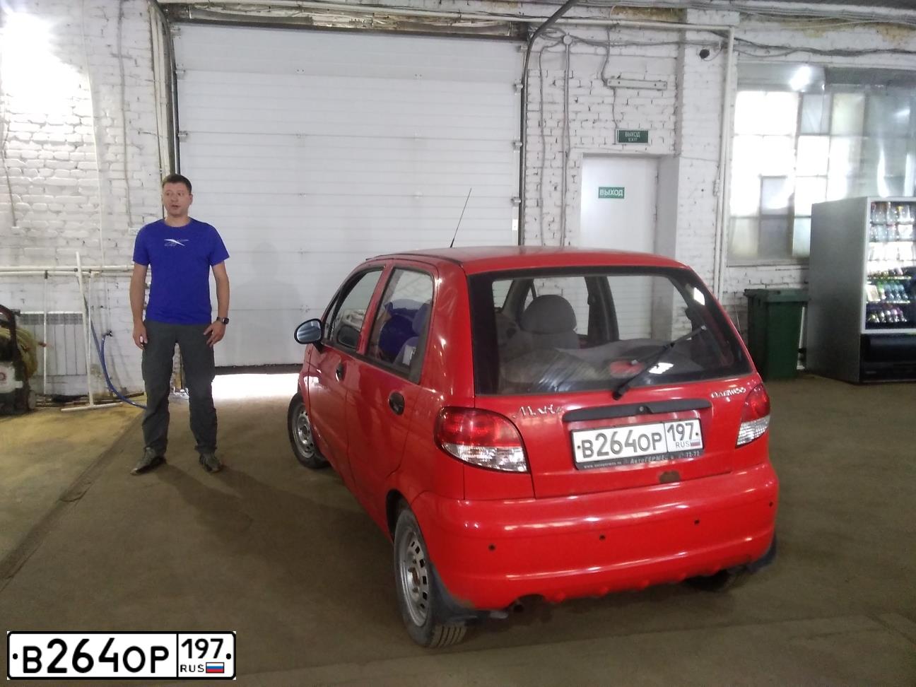 Фото автомобиля TAGAZ ACCENT, 2005 — госномер В264ОР197. Цвет: КРАСНЫЙ