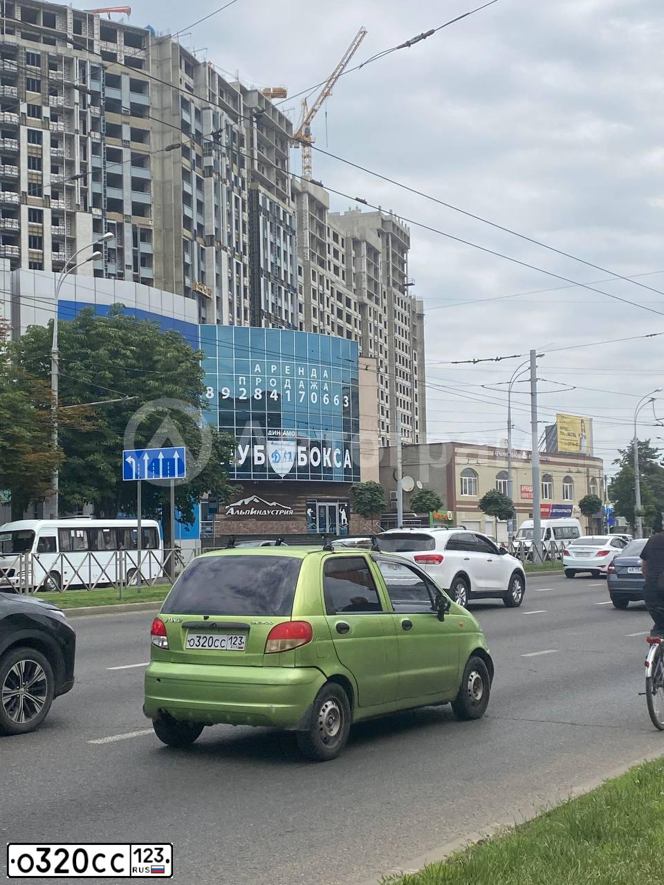 Фото автомобиля DAEWOO MATIZ, 2007 — госномер О320СС123. Цвет: СВЕТЛО-САЛАТОВЫЙ