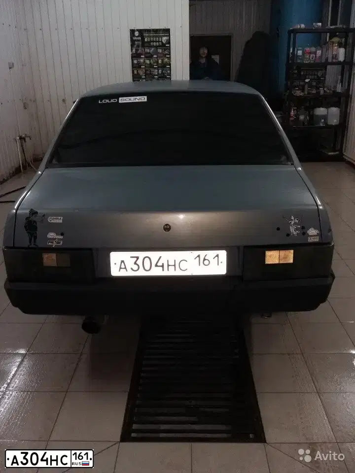 Фото автомобиля LADA 2109 SAMARA, 2003 — госномер А304НС161. Цвет: ЗОЛОТИСТО-СЕРЫЙ
