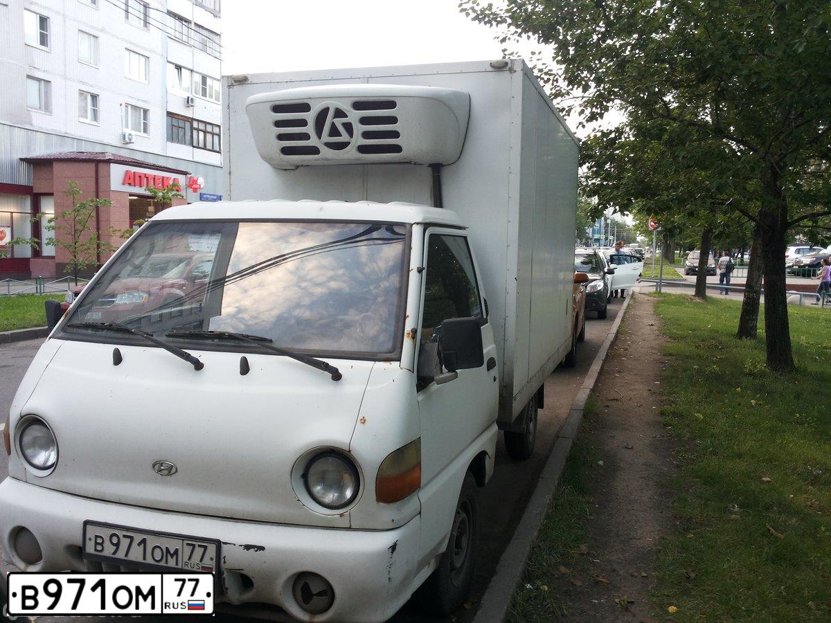 Фото автомобиля TAGAZ PORTER, 2007 — госномер В971ОМ77. Цвет: БЕЛЫЙ