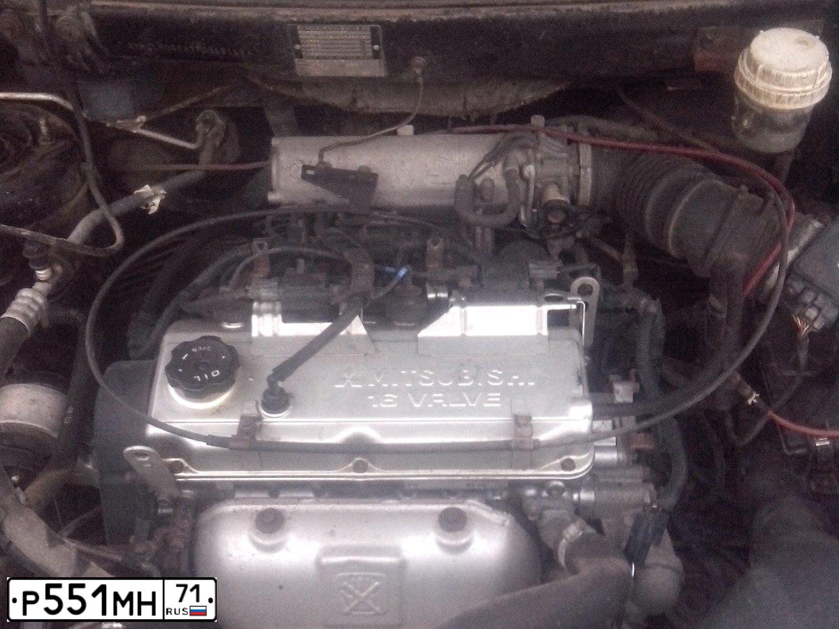 Фото автомобиля MITSUBISHI SPACE STAR, 2003 — госномер С309ОО190. Цвет: ЧЕРНЫЙ