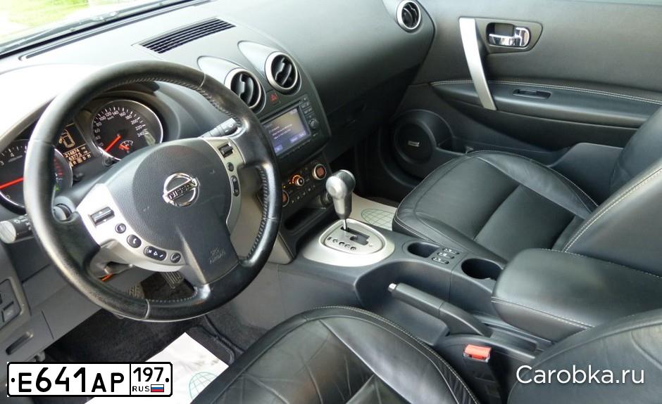 Фото автомобиля NISSAN QASHQAI, 2010 — госномер В341КС37. Цвет: ЧЕРНЫЙ