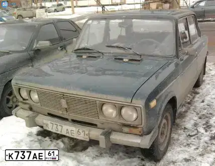 Фото автомобиля LADA 2106 LADA, 1997 — госномер К737АЕ61. Цвет: ЗЕЛЕНЫЙ